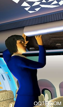 սģ°(Sky Girl Flight Attendant Virtual Air Hostess Game)v1.1 ٷ