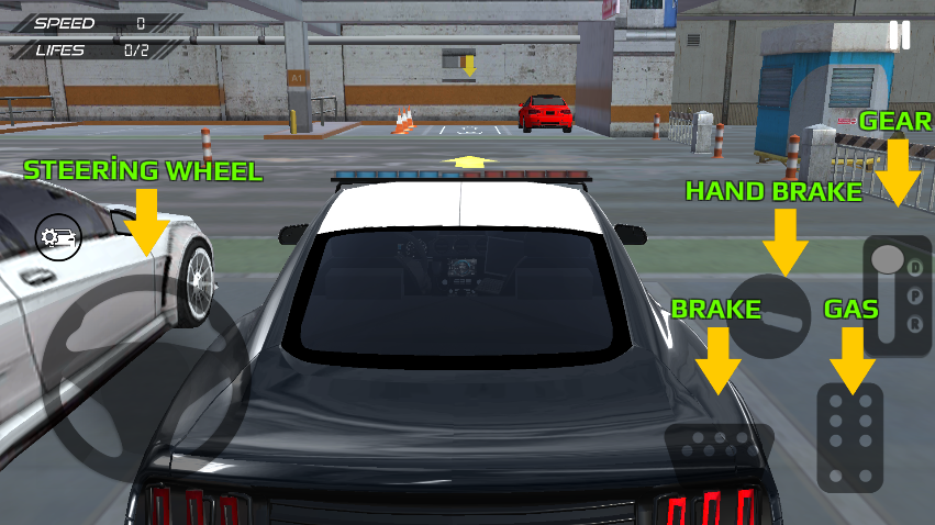 Police Car Parking And Driving(ͣͼʻϷ׿)v0.1 ٷ