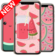 Cute Kawaii Watermelon(西瓜壁�手�C壁�app高清版)v1.2 最新版