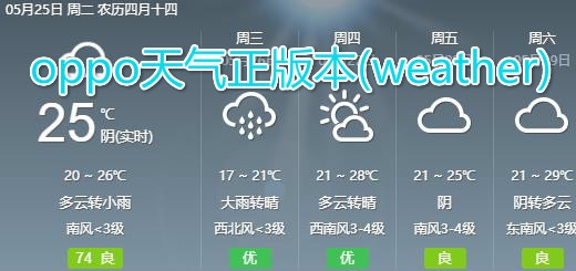 oppo汾(weather)