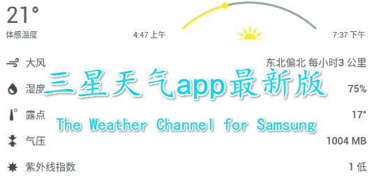 app(The Weather Channel for Samsung)°