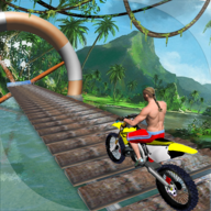 Stuntman Bike Race特技自行�比�破解版v1.1.7 最新版