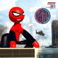 Ultimate Spider-StickMan Rope Hero Fight(�K�O蜘蛛火柴人游�蛲暾�版)v1.1 安卓版