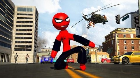 Ultimate Spider-StickMan Rope Hero Fight(ռ֩Ϸ)v1.1 ׿