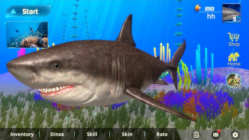 巨鲨模拟器官方版Megalodon Simulator v1.0.6 最新版1