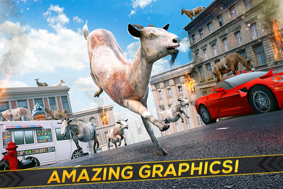 ɽģٷFrenzy Goat A Simulator Gamev1.0.0 °