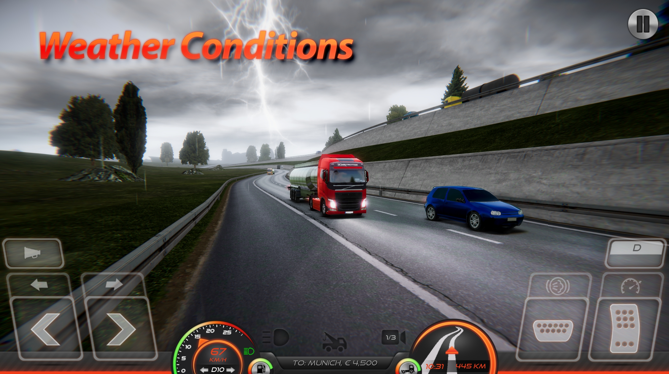 ŷ޿ģ2°汾(Truck Simulator : Europe 2)v0.62 ٷ