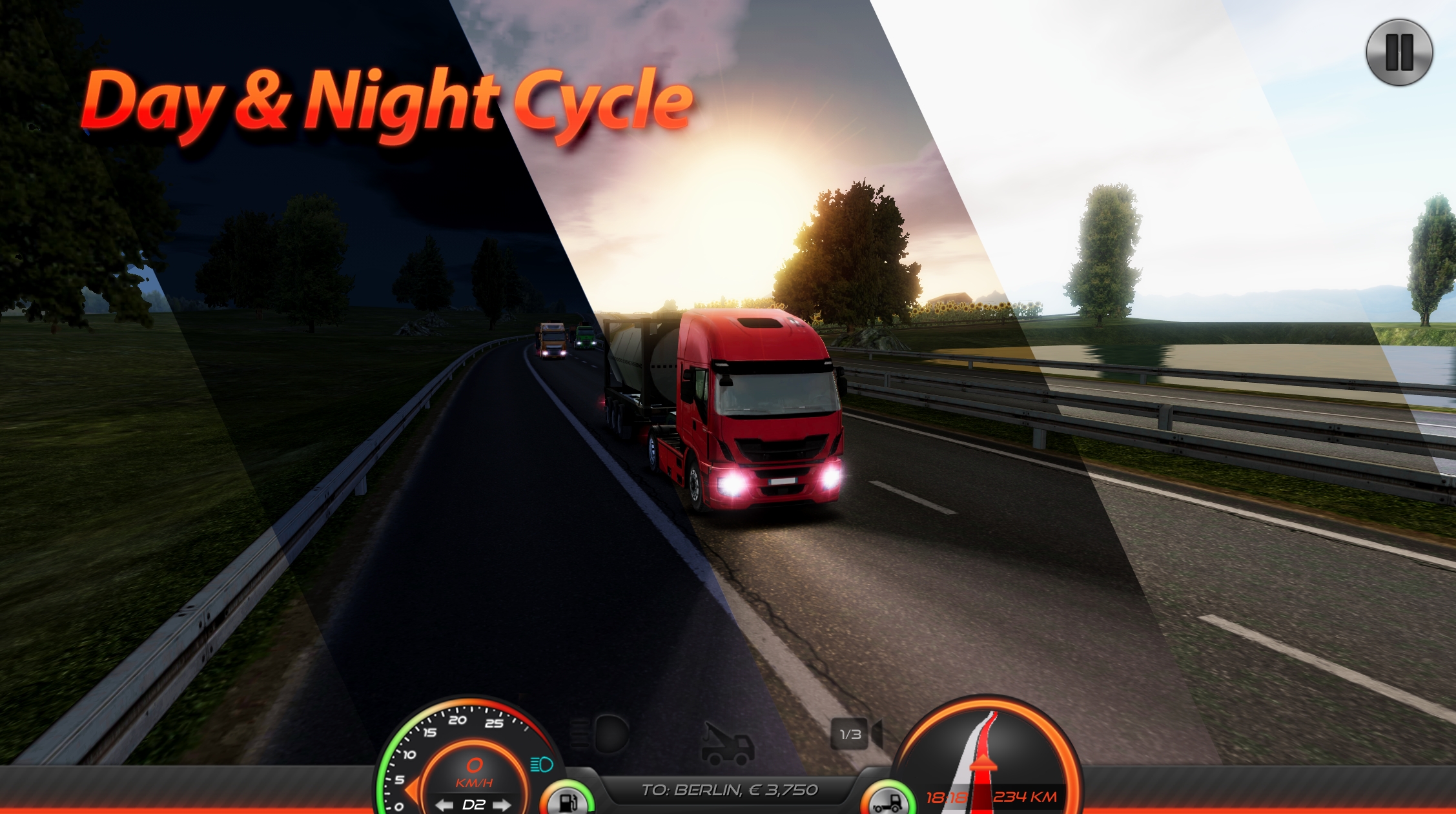 ŷ޿ģ2°汾(Truck Simulator : Europe 2)v0.62 ٷ