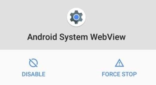 android system webview°