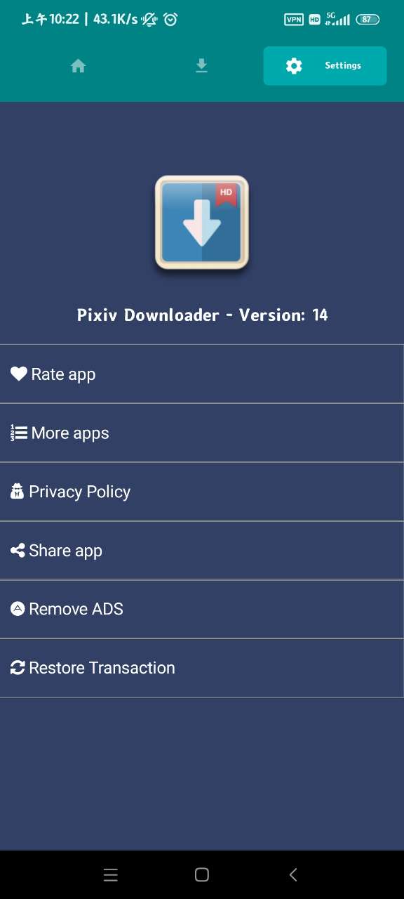 Pixiv DownloaderPվandroidv15 HD