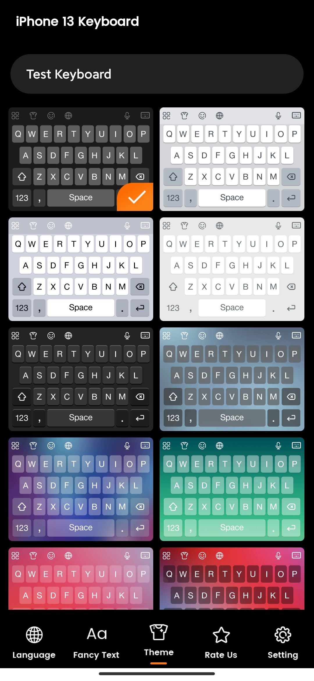 KeyBoard For Iphone 13ios13뷨v1.1.4 ׿