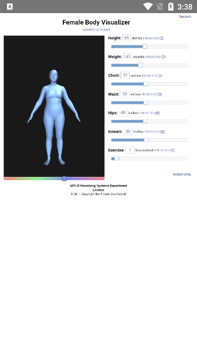 bodyvisualizerģv3.1.5 °