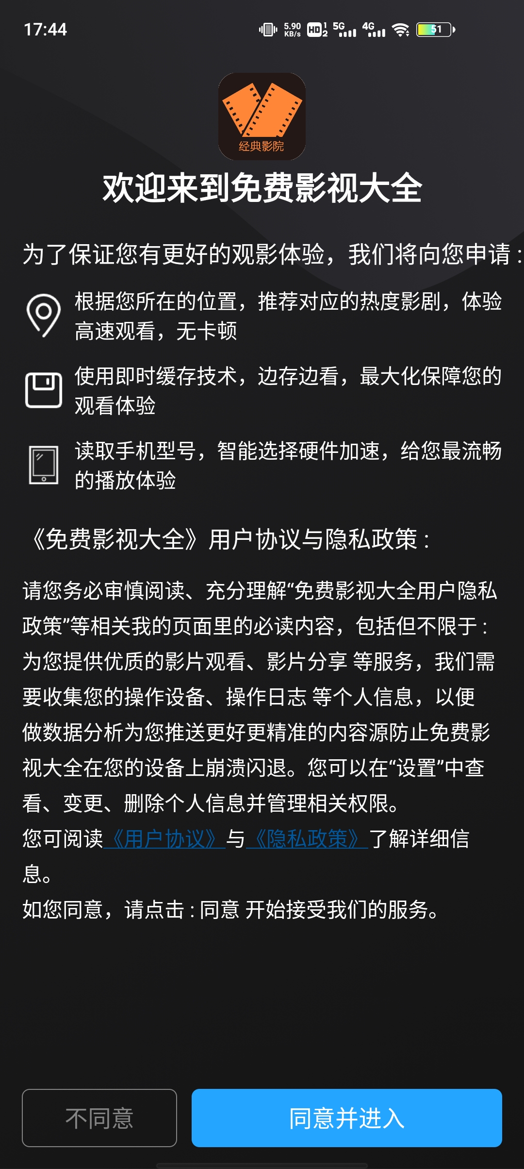 经典影院免费影视大全app官方版 v6.9.6.1 官方版1