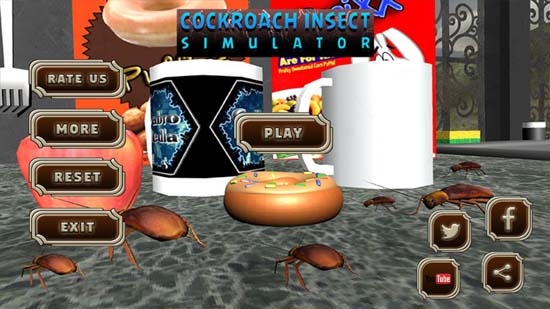 ģϷٷ(Cockroach Insect Simulator)
