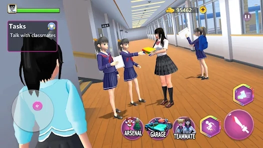 ӣѧУŮ3Dٷ(Sakura Anime School Girls 3D)v2.0 °