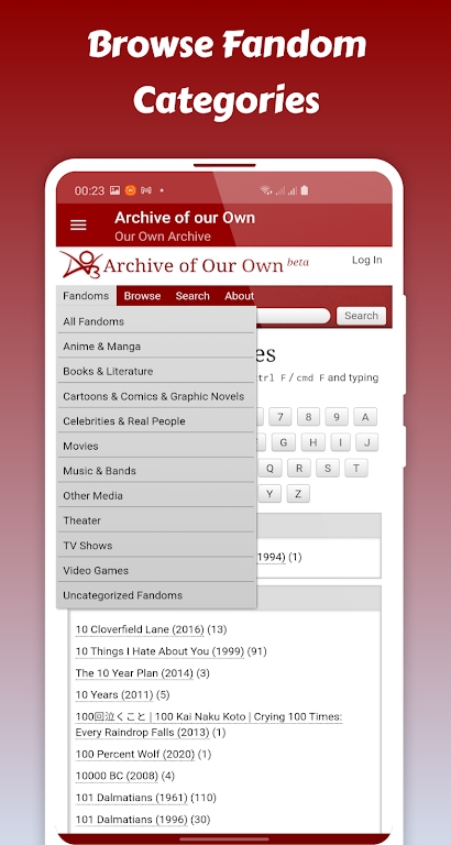 Ao3Track阅读器官方版Archive of our Ownv1.9.0 最新版