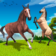 森林�瘃R模�M器安卓版(Forest Attack Horse Simulator)v1.1 手�C版