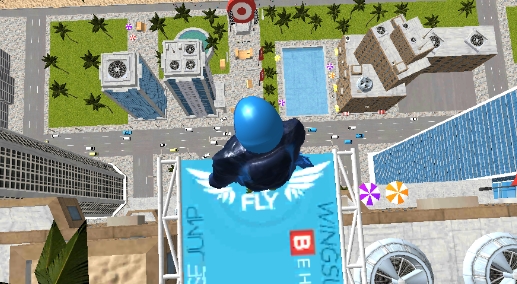 Base Jump Wing Suit Flyingлعٷ