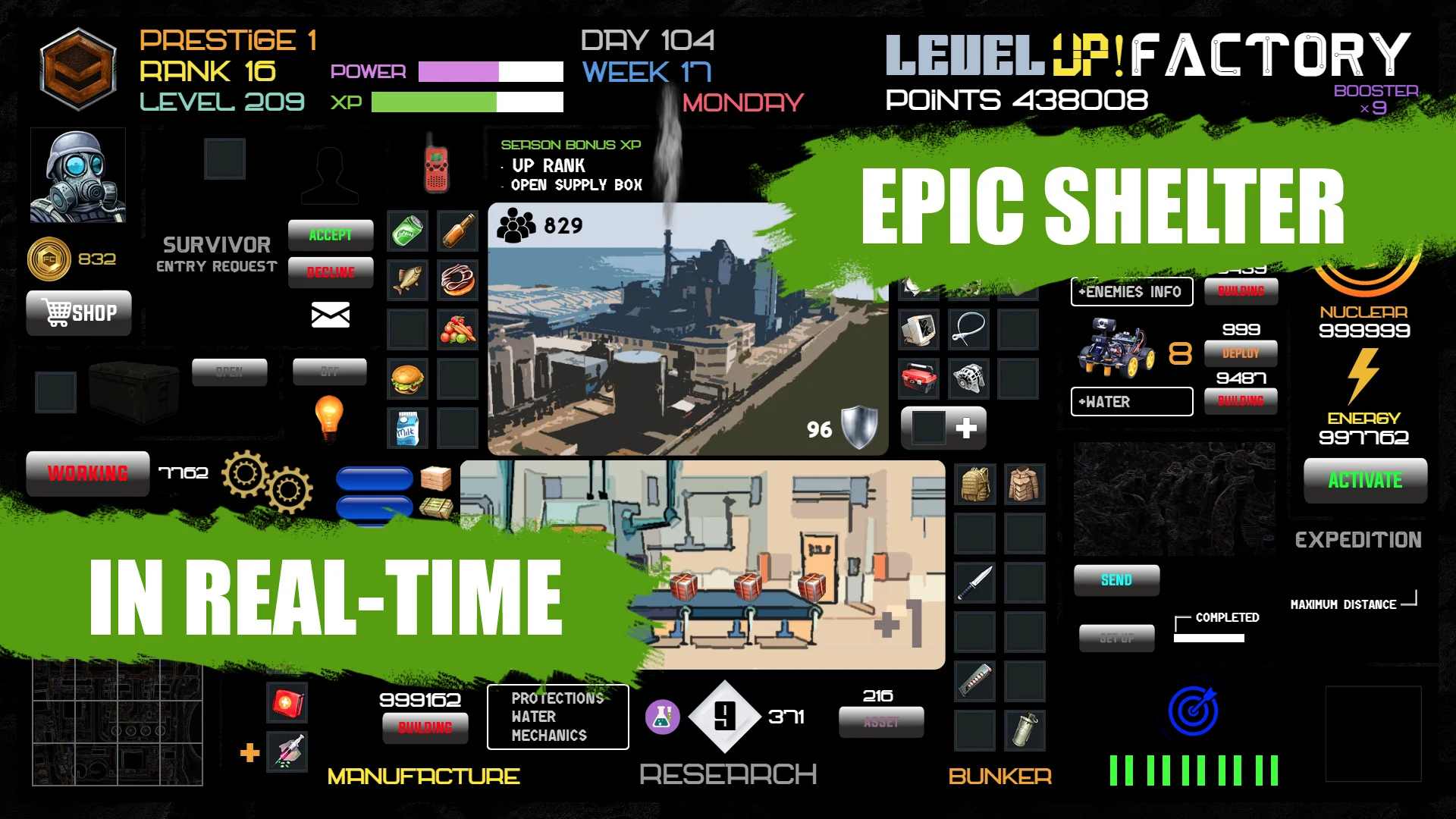 Ϸ(Level UP! Factory)v1.1.1 °