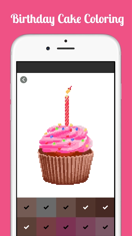 յͿɫ°(Birthday Cake Coloring By Number)v1.0 ٷ