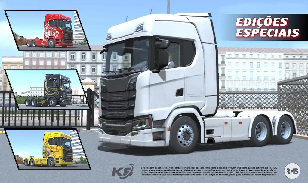 ŷ޿ģ3ƤappٷSkins Trucker of Europe 3v1.39 °