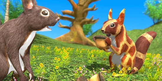 Ұͥģ3D°(Wild Squirrel Family Sim 3D)