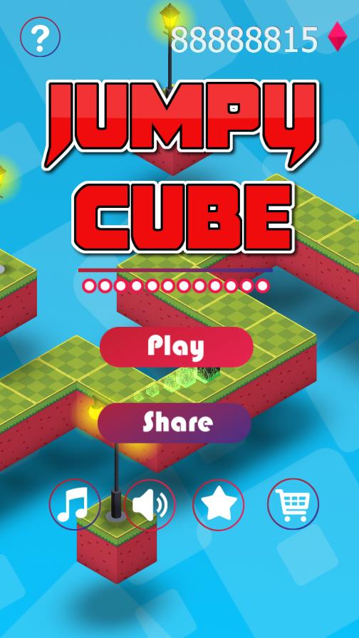 ԾϷ(Jumpy Cube)v1.0 ֻ