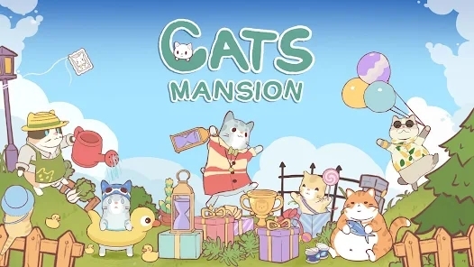 Cats Mansion Idle Games°