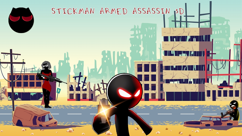 װ̿3dٷStickman Armed Assassin 3Dv1.0.1 °