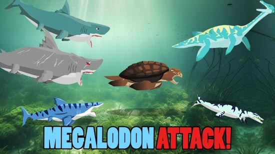 ޳뺣ֲٷ(Megalodon Fights Sea Monsters)