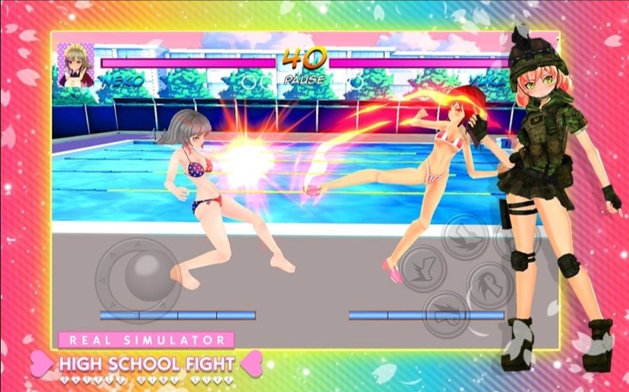 ŮսģٷHigh School Girl Anime Fighterv19.0 °