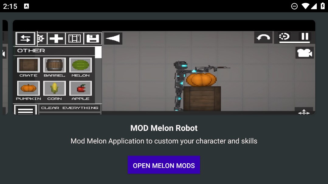 ֳƤģappٷMOD Melon Robotv1.0 °