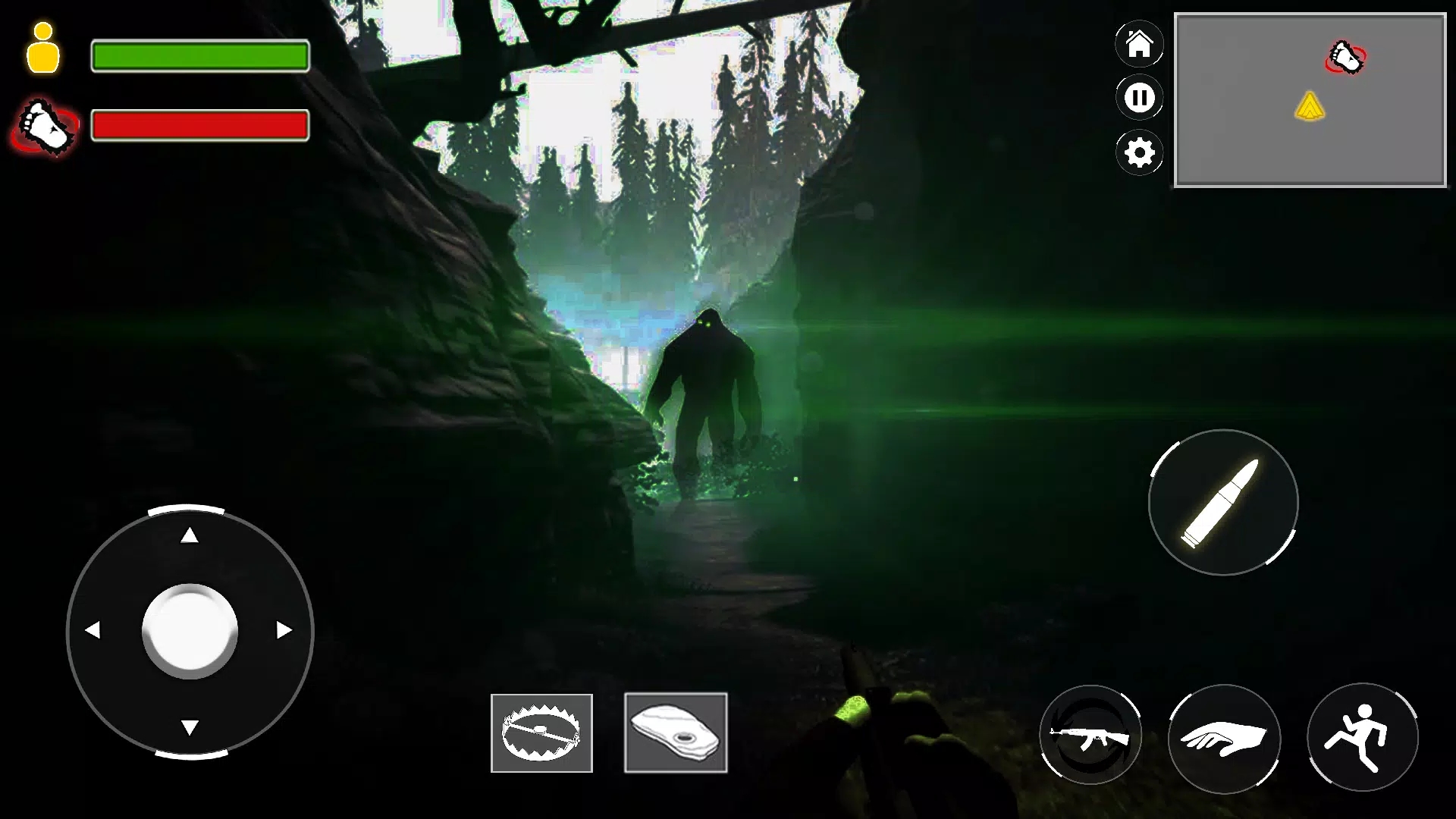 ŹϷ˰(Bigfoot Hunting : Bigfoot Monster Hunt Game)v1.1.8 ٷ
