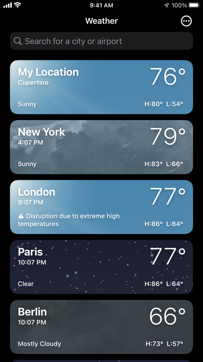 iphone天气app最新版v1.8 手机版