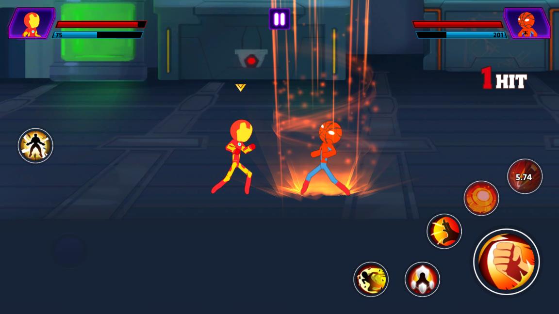 ӢսϷֻ(SuperStickmanHeroes)v3.1 ׿