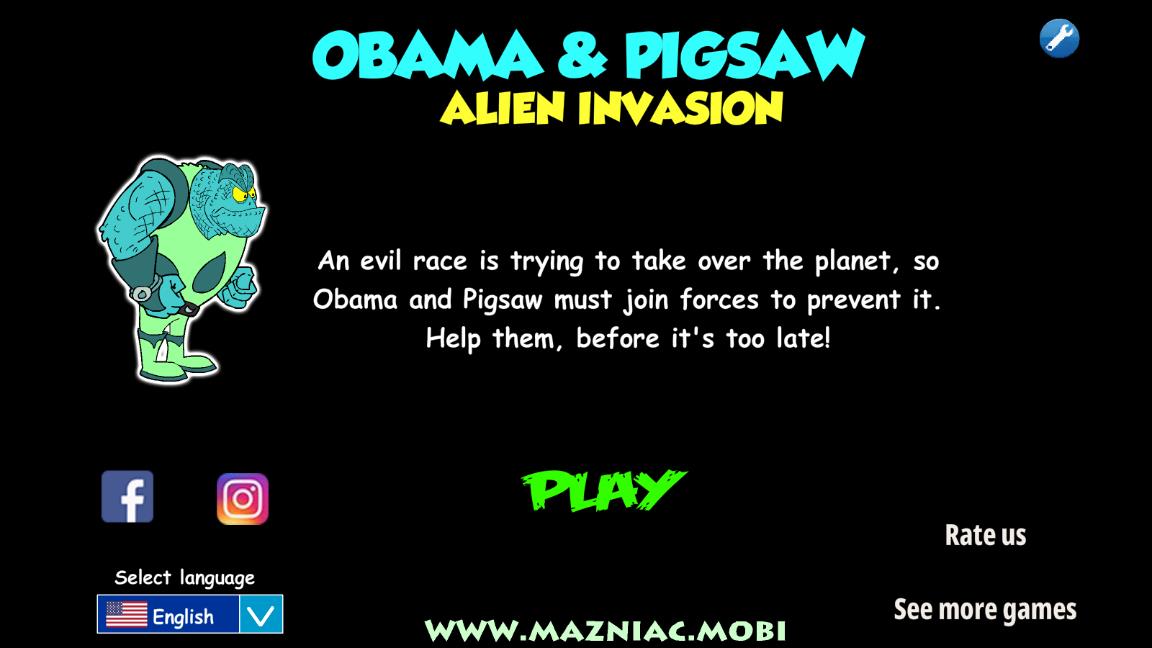 °ǵսϷ°(Obama Jigtrap Alien Invasion)v1.0.8 ׿