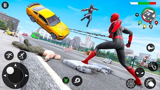 ֩Ӣ۷ﶷʿٷ(Rope Spider Hero Crime Fighter)v1.3 °