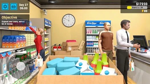 оģ°(Supermarket Management Simulator)v1.17 ٷ