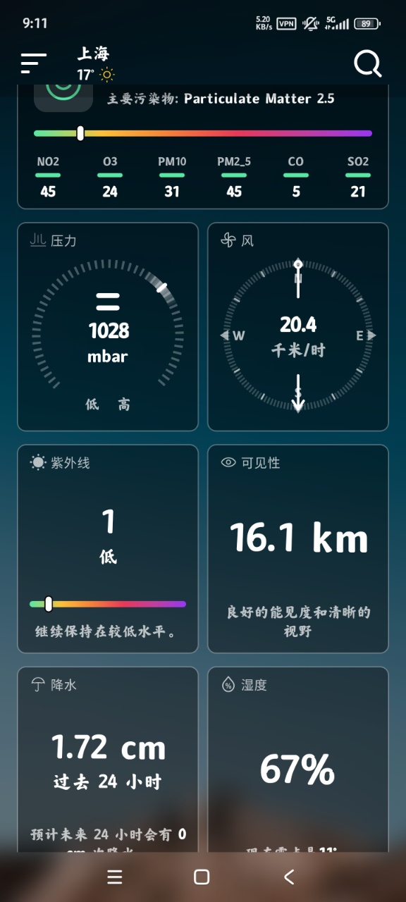 Live Weatherٷv1.2.16 °