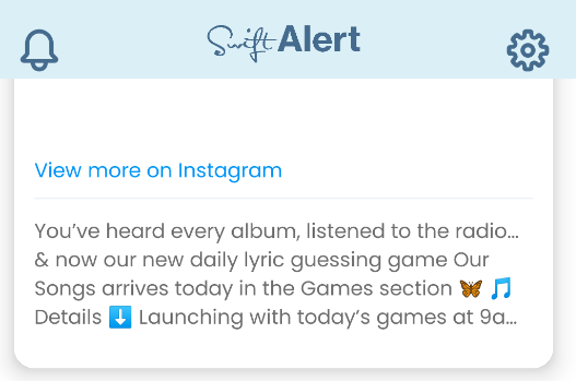 Swift Alertֻ