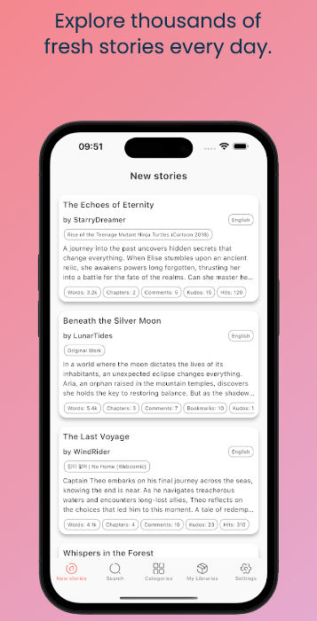 Ao3TrackĶٷFanfiction Reader for AO3v1.3.1 °