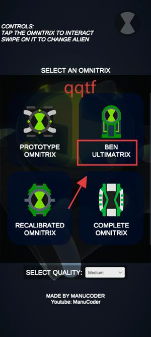 꺧ģ°(Omnitrix Simulator)
