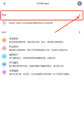 Google Gemini app°