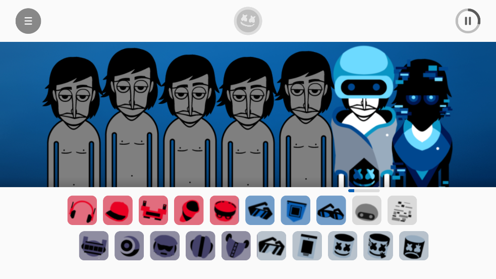 Alone marshmelloģIncredibox Alone marshmellov1.0.0 °