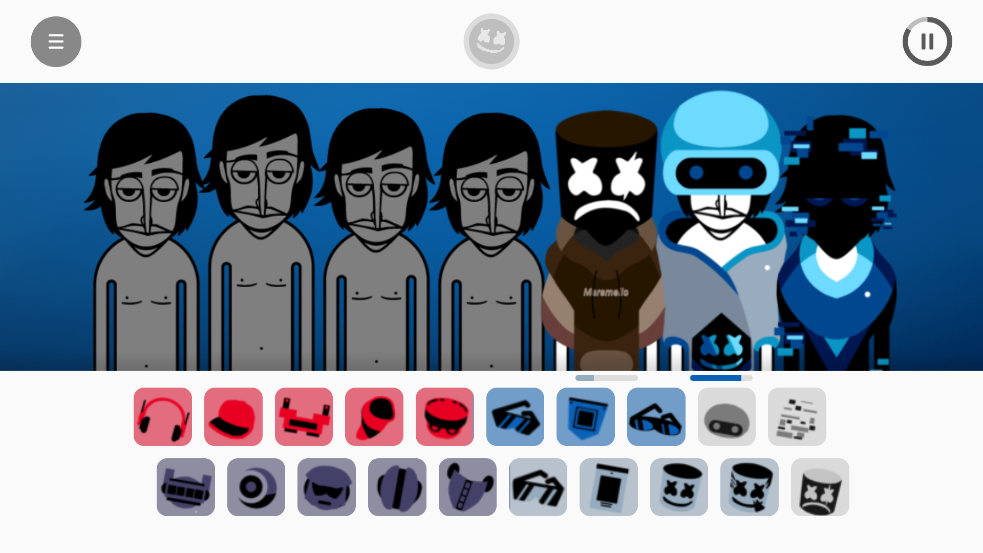 Alone marshmelloģIncredibox Alone marshmellov1.0.0 °