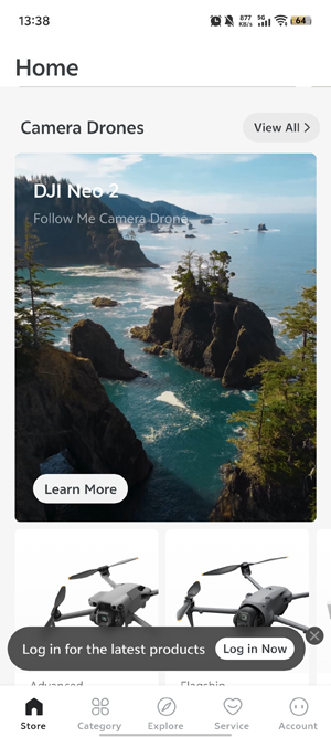 DJI Store安卓版(大疆商城) DJI Store安卓版(大疆商城)