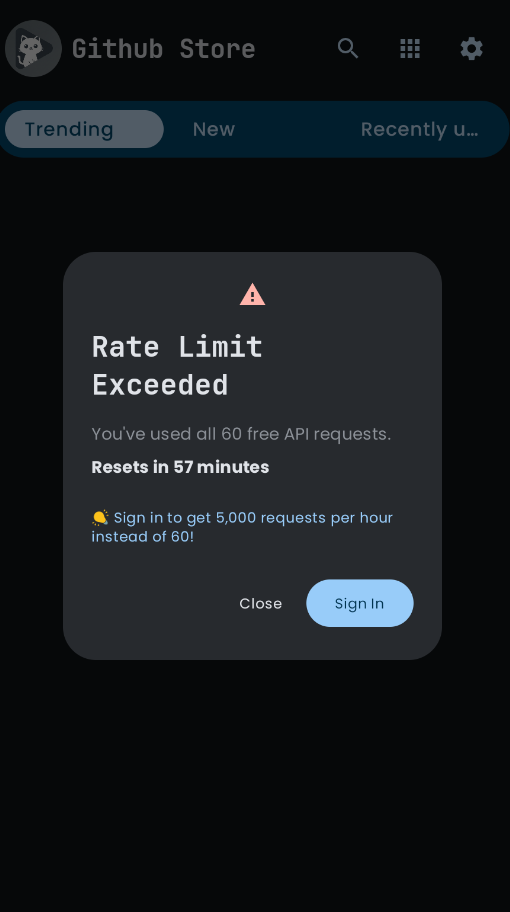 GitHub Store�ٷ���appv1.4.2 ���°�