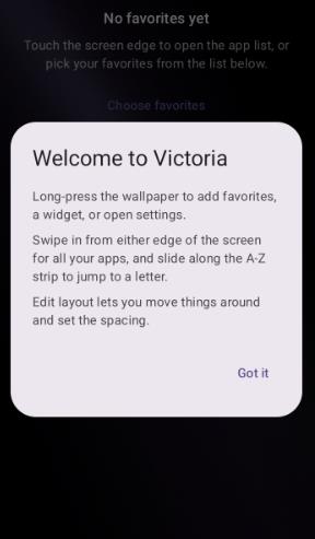 Victoria Launcher