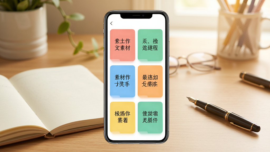 ���Ŀ�ƬApp������ȫòչʾ�������������ֻ���Ļ����Ļ����ʾ��һ���Ų�ɫ��Ƭ�������У���Ƭ��д�������زĺ���ж����������ܰ�������������бʼǱ��͸ֱʣ��������������죬���ʸɾ��������޶���Ԫ��
