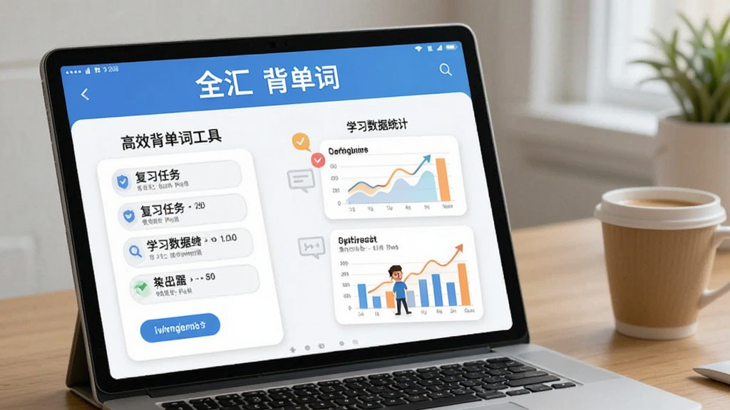全汇背单词-高效背单词工具 复习任务与学习数据统计